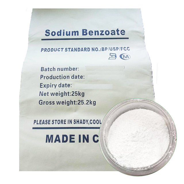 benzoato di sodio in polvere conservante alimentare in panetteria