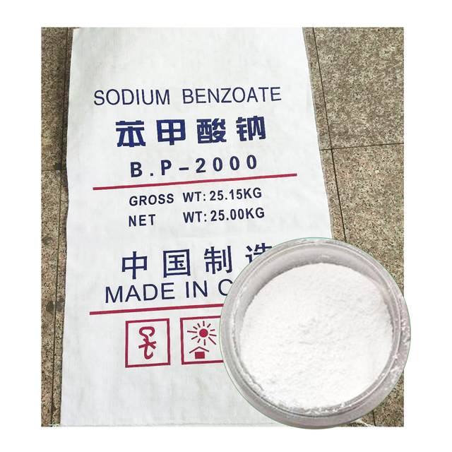 Benzoato di sodio usp commestibile in bevande analcoliche nell'acido della funzione di salsa