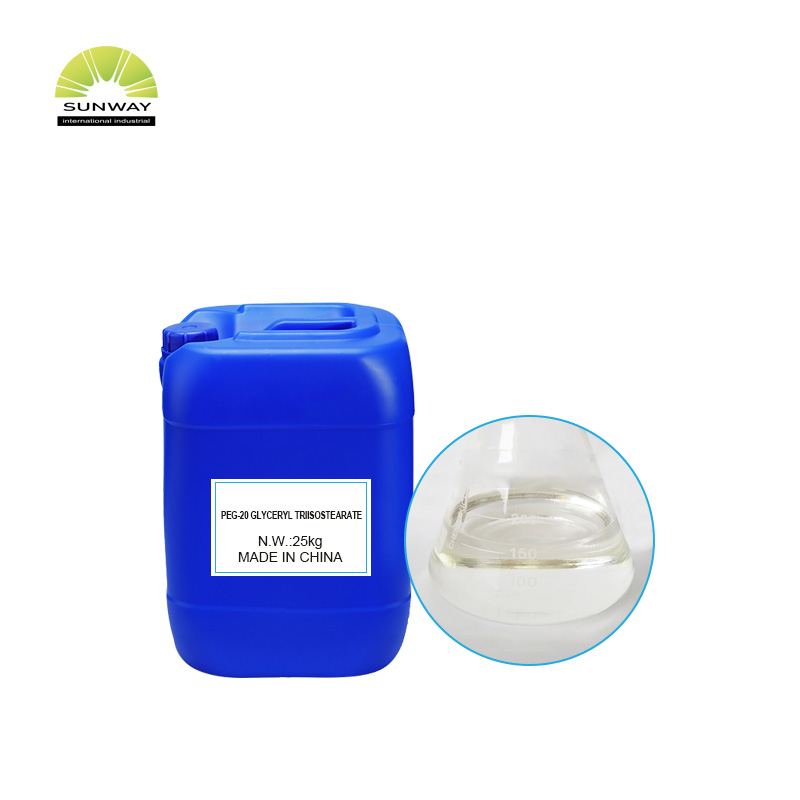 Emulsionante per materie prime cosmetiche Peg-20 Gliceril Triisostearato CAS 86846-21-1