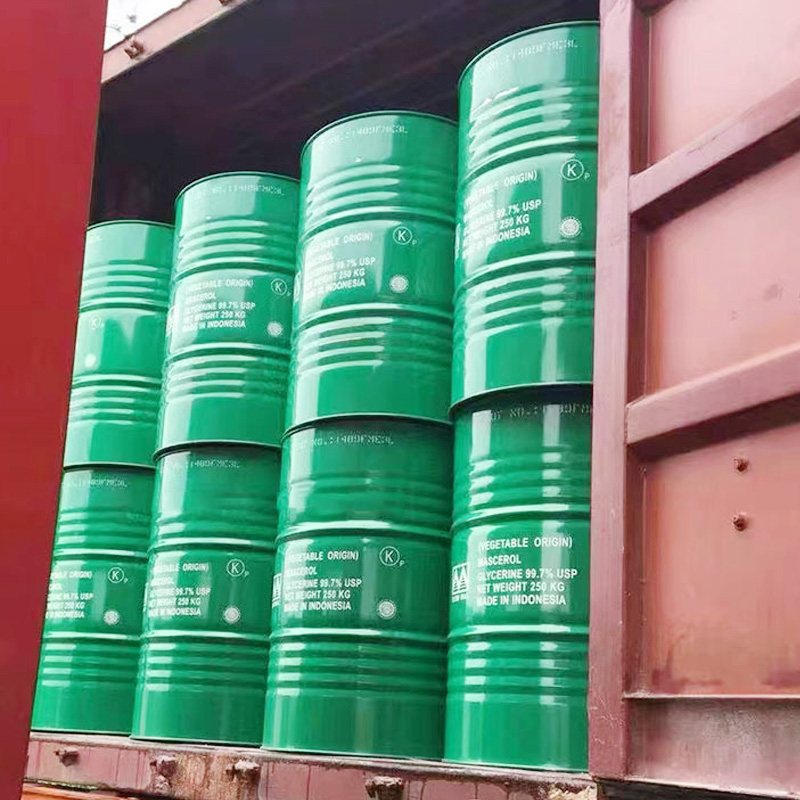 Idratante poliolo di alta qualità industriale 99,7% glicerina per prodotti per la cura personale