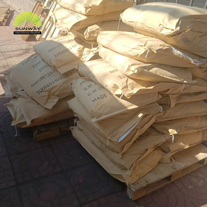 Formiato di calcio di grado industriale, formiato di calcio bianco, polvere cristallina, nanoformiato di calcio al miglior prezzo