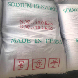 Benzoato di sodio per uso alimentare Polvere di benzoato di sodio 532-32-1 CAS 532-32-1