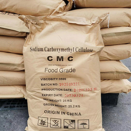 Addensante alimentare CMC sodio carbossimetilcellulosa in polvere CAS n. 9004-32-4