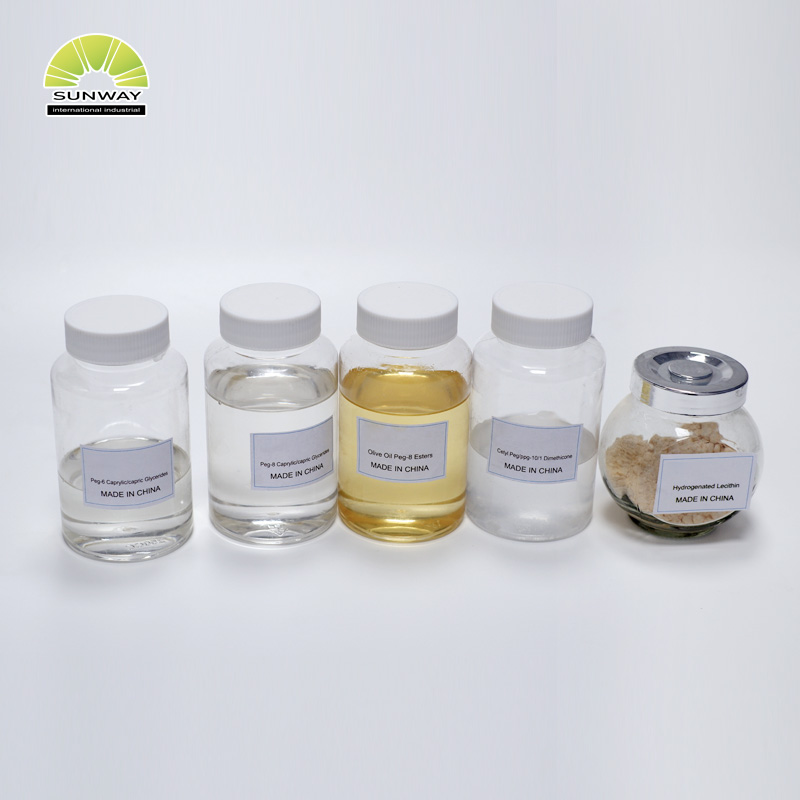 Esteri Peg-8 dell'olio d'oliva idrofilo di grado cosmetico per la cura della pelle