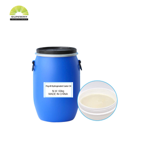Materie prime per solventi e detergenti di fabbrica Olio di ricino idrogenato Peg-40