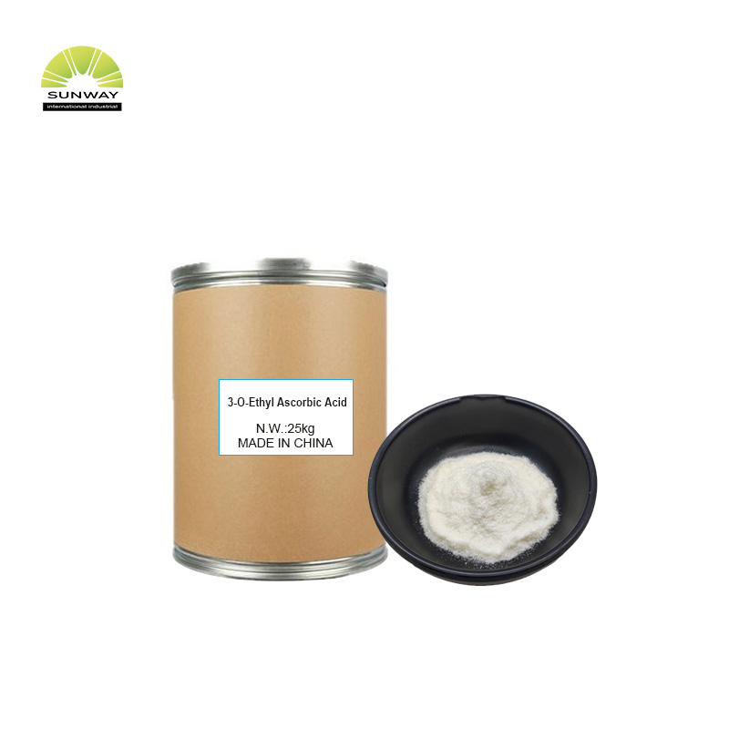 Materie prime cosmetiche Acido ascorbico 3-O-etil Vce schiarente per la pelle al 99,98% in polvere per prodotti sbiancanti