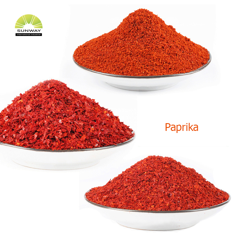 SUNWAY Spezie all'ingrosso di peperone rosso in polvere, peperoncino rosso in polvere, paprika in polvere