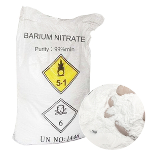 Simbolo del nitrato di Barium Bario di Bario di grado di alta qualità del grado di qualità solubile in uso dell'acqua