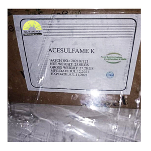 Prezzo di fabbrica di dolcificanti additivi alimentari sfusi Acesulfame K / AK zucchero / Acesulfame Potassio
