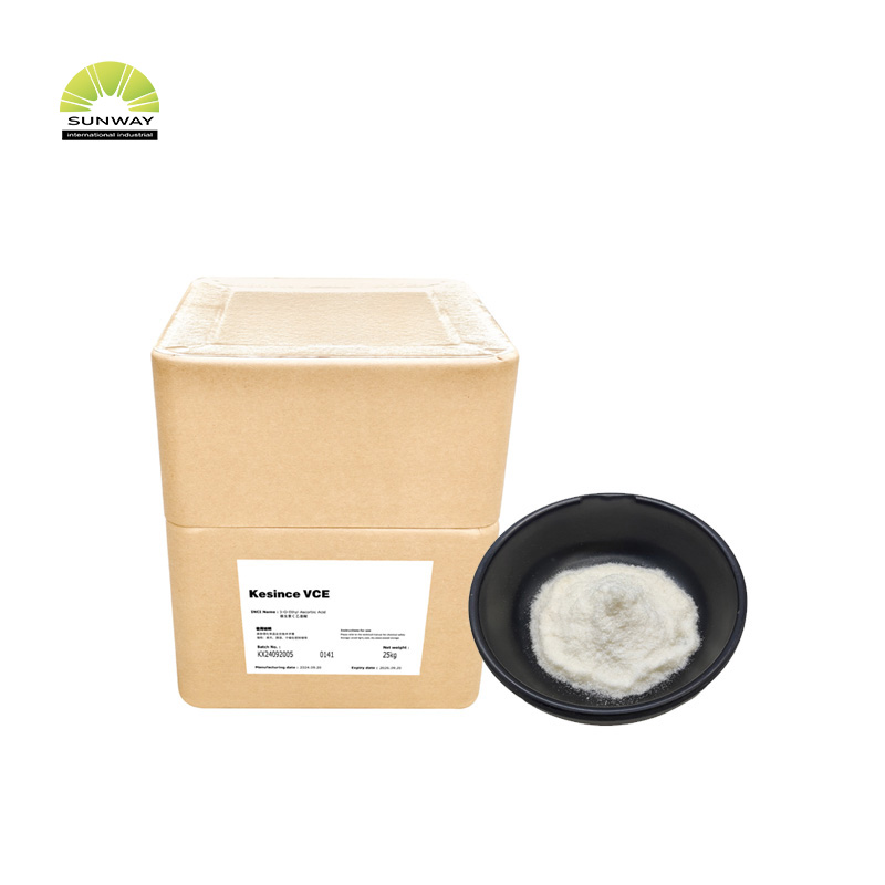 Materie prime cosmetiche Acido ascorbico 3-O-etil Vce schiarente per la pelle al 99,98% in polvere per prodotti sbiancanti